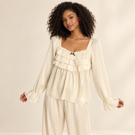 Bow-Detail Lounge Set