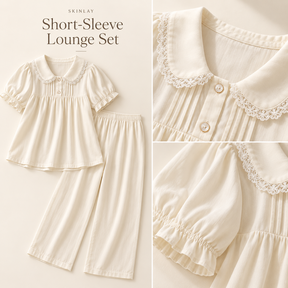 Short-Sleeve Lounge Set