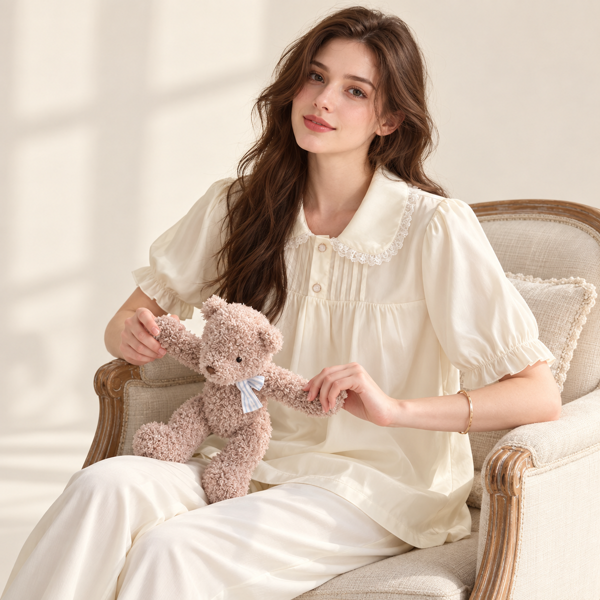 Short-Sleeve Lounge Set