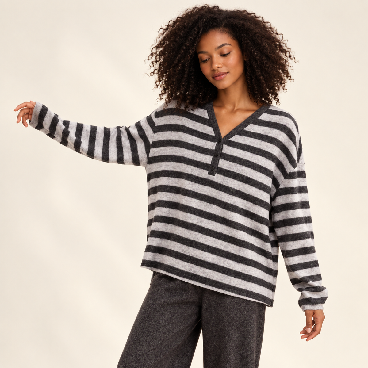 Stripe Lounge Set