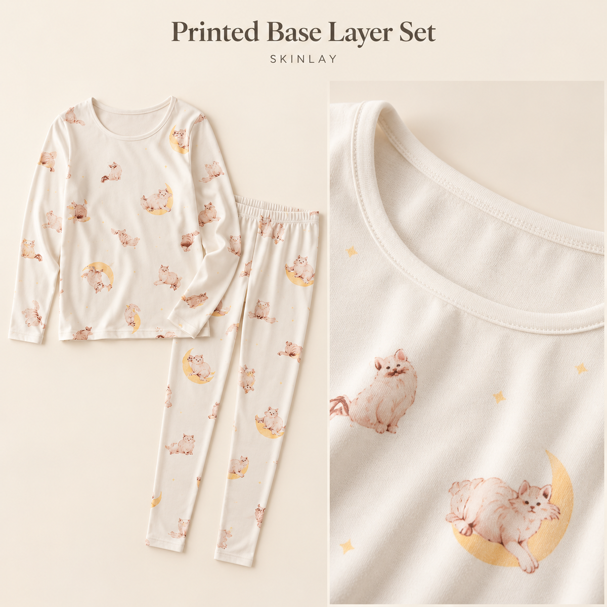 Printed Base Layer Set
